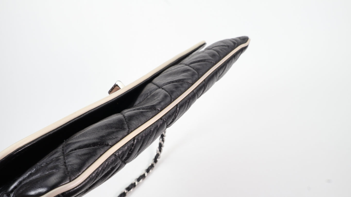 Chanel East West Flap Bag